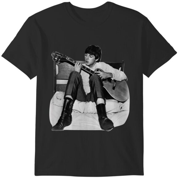 Olin D Tops - Paul McCartney Graphic T-Shirt Music Legend Beatles Icon Fan Gift Tee 91